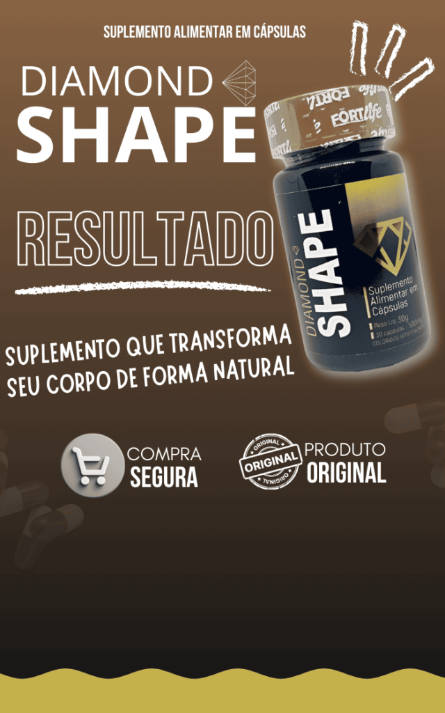 Suplemento Alimentar Diamond Shape em Cápsulas