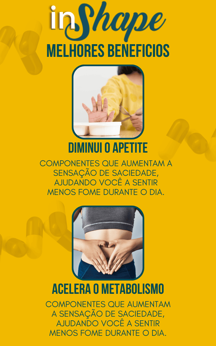 Helthy Inshape Inshape emagrecedor - Inshape Original - Inshape saúde e beleza