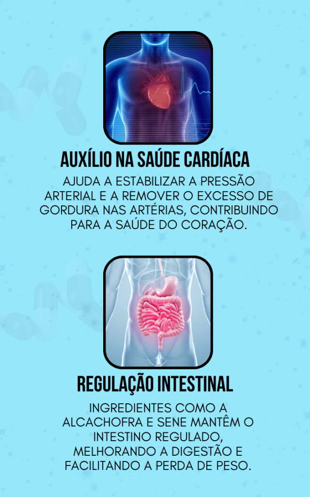 Benefícios do Energy Premium Black - Saúde Cardíaca e Regulação Intestinal