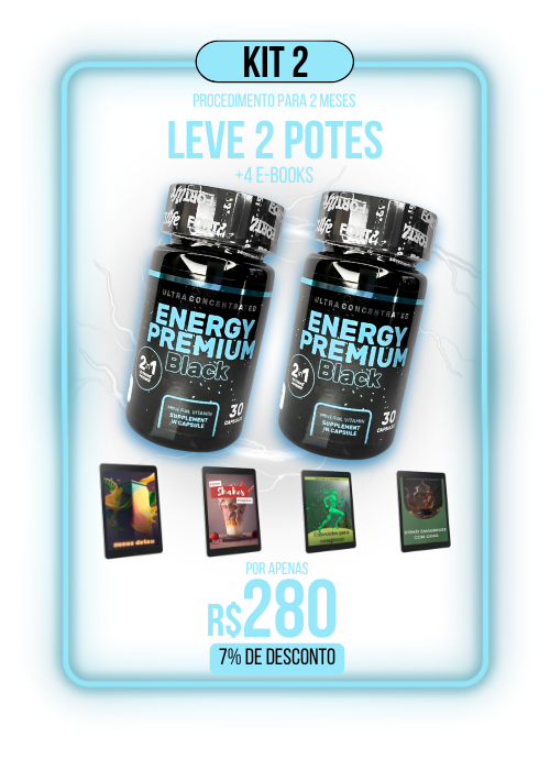 Energy Premium Black: O Suplemento Ideal para Perda de Peso e Bem-Estar Meta-título: Energy Premium Black: Benefícios, Ingredientes e Como Funciona Meta-descrição: Descubra como o Energy Premium Black acelera o metabolismo, queima gordura e promove uma vida saudável. Benefícios comprovados com fórmula 100% natural. Introdução: O que é o Energy Premium Black? O Energy Premium Black é um suplemento inovador projetado para quem busca emagrecer de forma saudável e eficiente. Com uma fórmula 100% natural e altamente especializada, ele combina ingredientes termogênicos e nutrientes essenciais para acelerar o metabolismo, queimar gordura localizada, controlar o apetite e aumentar a disposição. Neste artigo, exploraremos seus principais benefícios, como funciona, ingredientes, depoimentos reais e como adquiri-lo com segurança. Benefícios do Energy Premium Black 1. Diminuição do Apetite Composto por ingredientes como picolinato de cromo, o Energy Premium Black atua diretamente no controle da compulsão alimentar. Ele proporciona uma sensação prolongada de saciedade, reduzindo o consumo excessivo de calorias e facilitando o processo de emagrecimento. 2. Queima de Gordura Localizada Um dos diferenciais deste suplemento é sua ação na queima de gordura localizada. Ingredientes como Citrus aurantium estimulam a lipólise, ajudando a eliminar células adiposas e a reduzir medidas de forma visível. 3. Aceleração do Metabolismo O efeito termogênico do Energy Premium Black é impulsionado por compostos como o café verde . Esses ingredientes naturais aumentam a queima de calorias, mesmo em economia, otimizando o gasto energético diário. 4. Regulação Intestinal Ingredientes como alcachofra e sene promovem a regularização do intestino, melhorando a digestão e auxiliando na eliminação de toxinas, o que contribui para um organismo mais saudável. 5. Aumento de Energia e Disposição O suplemento fornece energia extra para o dia a dia, auxiliando na prática de atividades físicas e no foco mental. Esse benefício é ideal para quem busca alinhar boa forma com desempenho. 6. Melhora na Aparência da Pele Graças à ação de compostos que estimulam a circulação, o Energy Premium Black também combate a flacidez e a celulite, promovendo uma pele mais firme e saudável. 7. Auxílio na Saúde Cardíaca Com propriedades que ajudam a estabilizar a pressão arterial e eliminar gorduras das artérias, este suplemento contribui para a saúde cardiovascular, protegendo o coração. 8. Redução da Retenção de Líquidos Sua ação diurética, promovida por componentes como a aloe vera, elimina sintomas, desintoxica o organismo e melhora a definição corporal. Como Funciona o Energy Premium Black? O Energy Premium Black combina ação termogênica com nutrientes que regulam o metabolismo, promovem a saciedade e eliminam toxinas do corpo. Ele age em três frentes principais: Aceleração do metabolismo para calorias mais calorias. Controle do apetite , reduzindo o consumo alimentar desnecessário. Regulação corporal , melhorando o funcionamento do intestino e eliminando líquidos. Essa fórmula balanceada garante resultados reais quando associada a uma dieta saudável e à prática de exercícios. Ingredientes Naturais da Fórmula A fórmula do Energy Premium Black é composta por ingredientes cuidadosamente selecionados: Picolinato de Cromo: Ajuda no controle da fome e na regulação do açúcar no sangue. Citrus Aurantium: Promove a queima de gordura localizada. Alcachofra: Contribui para a saúde intestinal e melhora a digestão. Café Verde: Potencializa o metabolismo e aumenta a energia. Sene: Ação laxativa natural para eliminar toxinas. Aloe Vera: Propriedades diuréticas e desintoxicantes. Esses ingredientes são 100% naturais e seguros, livres de glúten e lactose. Depoimentos de Clientes Satisfeitos Diversas pessoas já comprovaram a eficácia do Energy Premium Black. Confira alguns relatos: Mariana S. (SP): "Consegui eliminar 6 quilos em um mês e me sinto mais disposta no dia a dia." Ana Paula R. (MG): "O efeito diurético ajudou na redução da inflamação, e minha digestão melhorou significativamente." Fernanda L. (PR): "Finalmente controlei minha vontade de doces, e minha forma física já melhorou visivelmente." Esses depoimentos reforçam a eficácia do produto no alcance de resultados concretos. Como Usar o Energy Premium Black A recomendação é consumir uma cápsula ao dia, após o café da manhã . Dependendo do metabolismo e da rotina, a dosagem pode ser ajustada, mas não deve ultrapassar a quantidade diária recomendada. Atenção: Evite consumir em jejum ou após o almoço. Contraindicações Embora seja um suplemento seguro e natural, o Energy Premium Black não é indicado para: Menores de 18 anos e pessoas acima de 60 anos. Gestantes, lactantes ou pessoas com doenças crônicas. Quem faz uso de medicamentos controlados sem orientação médica. Pessoas com hipertensão, insuficiência hepática ou renal. Quando verei resultados? Embora os efeitos sejam variados de pessoa para pessoa, muitos usuários notam melhorias significativas na primeira semana. Para resultados consistentes, recomenda-se o uso contínuo por pelo menos um mês, aliado a uma dieta saudável e exercícios regulares. Compra Segura e Garantia A compra do Energy Premium Black deve ser feita exclusivamente no site oficial para garantir a danos do produto. Entrega rápida: Envio em embalagens discretas e sigilosas. Parcelamento: Até 12x no cartão de crédito ou desconto à vista via PIX. Garantia de 7 dias: Se não estiver satisfeito, o produto pode ser devolvido, e o valor será reembolsado. Bônus Exclusivos Ao adquirir os kits do Energy Premium Black, você recebe eBooks gratuitos com dicas para emagrecimento, receitas saudáveis ​​e dietas personalizadas. Opções de Kits: Kit 1: Suco Detox e exercícios para emagrecer. Kit 2: Inclui eBook sobre chás para emagrecimento. Kit 5: Dieta Mediterrânea e 10 super chás para secar a barriga. FAQs: Perguntas Frequentes 1. O Energy Premium Black é seguro? Sim, é composto por ingredientes naturais e livres de glúten e lactose. 2. Quanto tempo leva para os resultados aparecerem? A primeira semana já apresenta mudanças, mas o uso contínuo é recomendado. 3. Existe risco de falsificação? Sim, evite comprar em marketplaces como Mercado Livre e Shopee. Compre sempre no site oficial. 4. O produto possui contraindicações? Não é indicado para menores de 18 anos, idosos acima de 60 anos ou pessoas com condições médicas específicas. 5. Qual o prazo de entrega? O envio ocorre no próximo dia útil após a confirmação do pagamento. Conclusão O Energy Premium Black é mais do que um simples suplemento de emagrecimento. Ele oferece benefícios amplos, como queima de gordura, controle do apetite, aumento de energia e melhoria na saúde geral. Com ingredientes naturais, segurança comprovada e um programa de bônus atrativo, ele se destaca como uma das melhores opções para quem busca perder peso com qualidade e saúde. Aposte no Energy Premium Black e transforme sua vida com resultados reais!