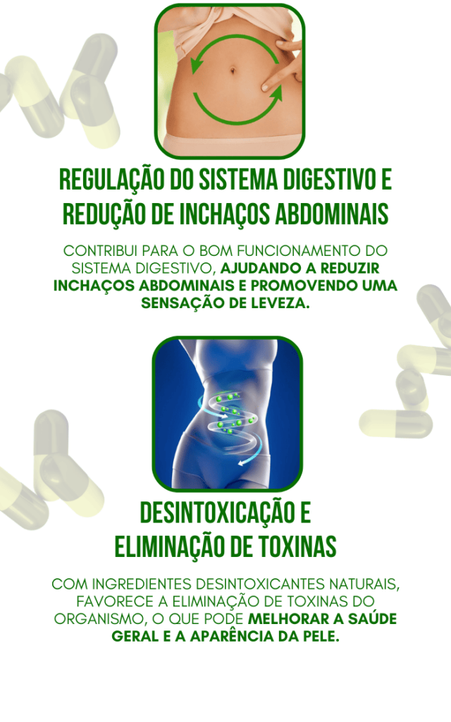 Benefícios da Seca Barriga Gold - Saúde Digestiva e Desintoxicação