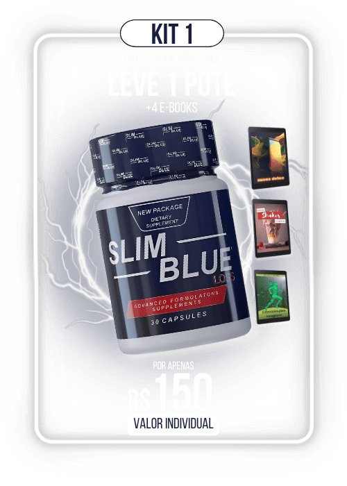 Oferta Slim Blue Loss Kit 1 com preço especial e brindes.