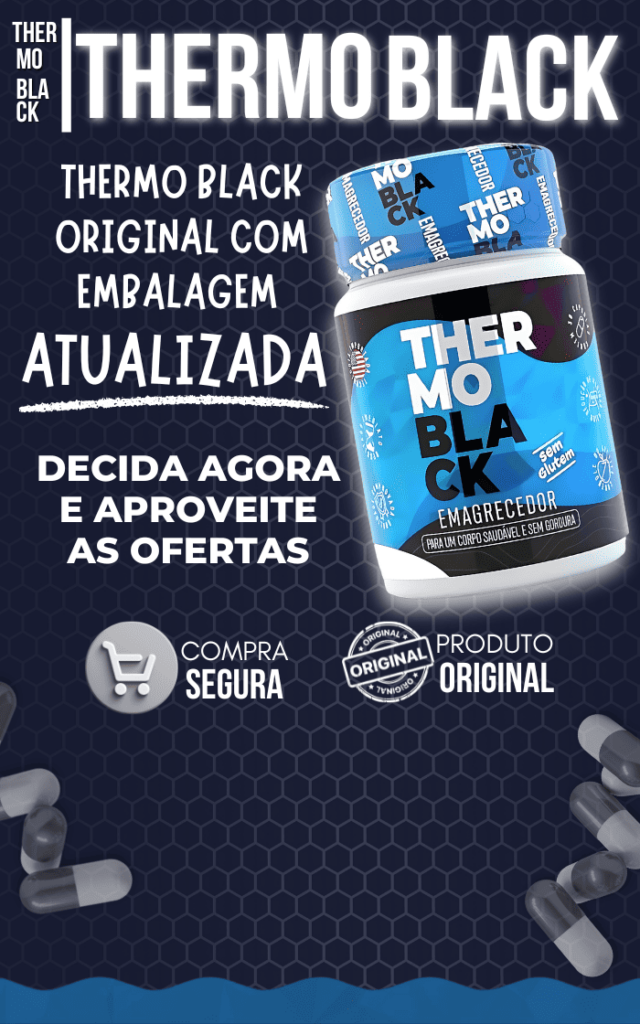 Thermo Black - Produto Original com Embalagem Atualizada