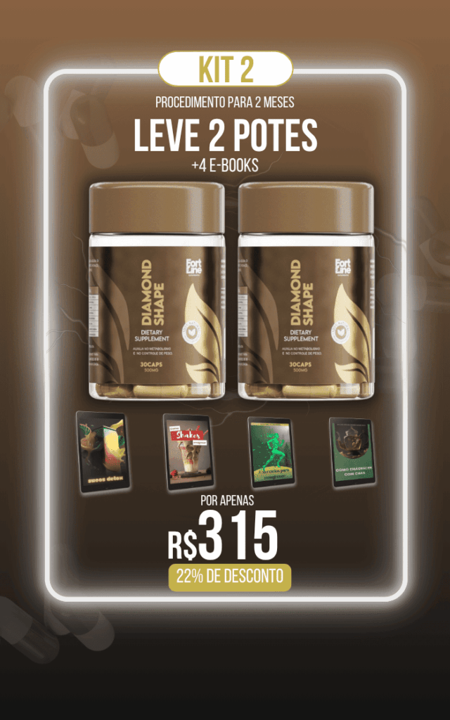 Kit 2 Diamond Shape - Procedimento para 2 meses