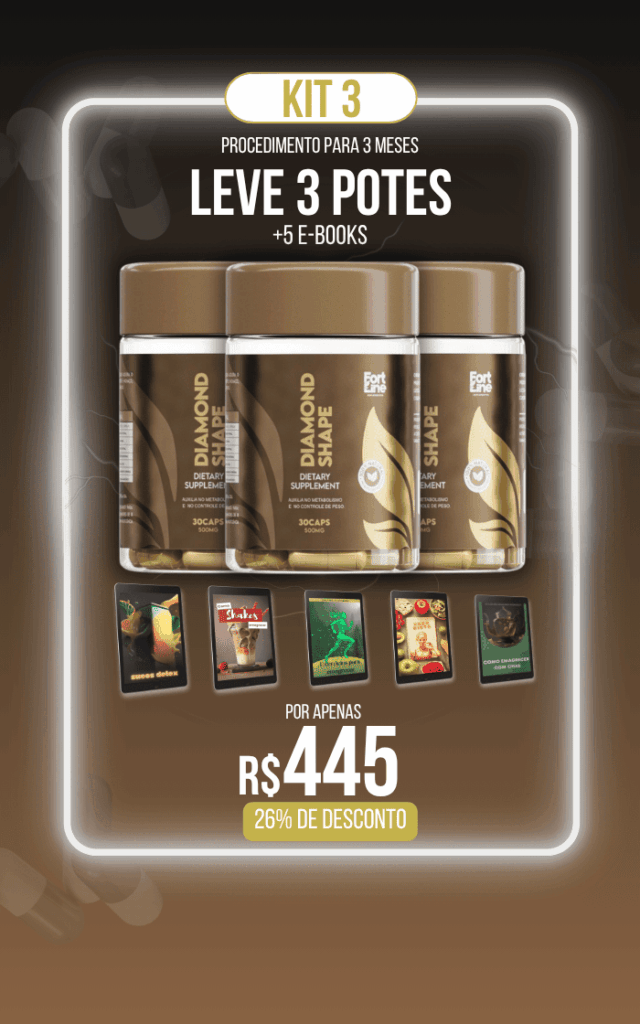 Kit 3 Diamond Shape - Procedimento para 3 meses