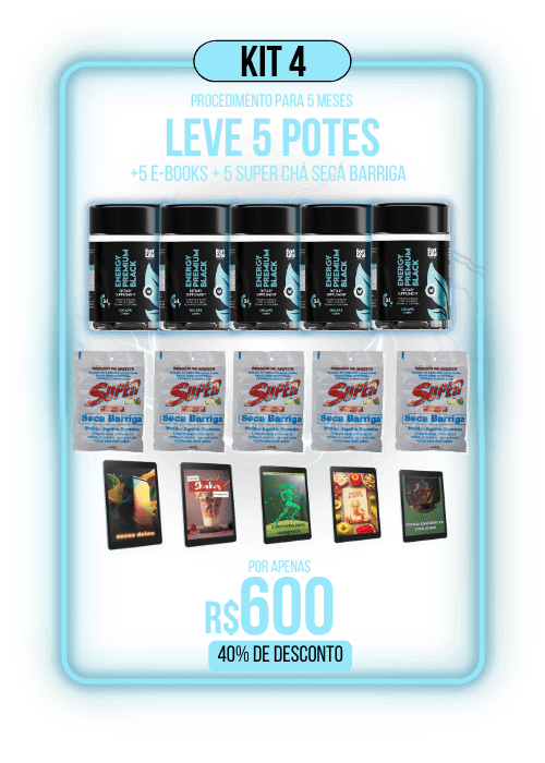 Energy Premium Black: O Suplemento Ideal para Perda de Peso e Bem-Estar Meta-título: Energy Premium Black: Benefícios, Ingredientes e Como Funciona Meta-descrição: Descubra como o Energy Premium Black acelera o metabolismo, queima gordura e promove uma vida saudável. Benefícios comprovados com fórmula 100% natural. Introdução: O que é o Energy Premium Black? O Energy Premium Black é um suplemento inovador projetado para quem busca emagrecer de forma saudável e eficiente. Com uma fórmula 100% natural e altamente especializada, ele combina ingredientes termogênicos e nutrientes essenciais para acelerar o metabolismo, queimar gordura localizada, controlar o apetite e aumentar a disposição. Neste artigo, exploraremos seus principais benefícios, como funciona, ingredientes, depoimentos reais e como adquiri-lo com segurança. Benefícios do Energy Premium Black 1. Diminuição do Apetite Composto por ingredientes como picolinato de cromo, o Energy Premium Black atua diretamente no controle da compulsão alimentar. Ele proporciona uma sensação prolongada de saciedade, reduzindo o consumo excessivo de calorias e facilitando o processo de emagrecimento. 2. Queima de Gordura Localizada Um dos diferenciais deste suplemento é sua ação na queima de gordura localizada. Ingredientes como Citrus aurantium estimulam a lipólise, ajudando a eliminar células adiposas e a reduzir medidas de forma visível. 3. Aceleração do Metabolismo O efeito termogênico do Energy Premium Black é impulsionado por compostos como o café verde . Esses ingredientes naturais aumentam a queima de calorias, mesmo em economia, otimizando o gasto energético diário. 4. Regulação Intestinal Ingredientes como alcachofra e sene promovem a regularização do intestino, melhorando a digestão e auxiliando na eliminação de toxinas, o que contribui para um organismo mais saudável. 5. Aumento de Energia e Disposição O suplemento fornece energia extra para o dia a dia, auxiliando na prática de atividades físicas e no foco mental. Esse benefício é ideal para quem busca alinhar boa forma com desempenho. 6. Melhora na Aparência da Pele Graças à ação de compostos que estimulam a circulação, o Energy Premium Black também combate a flacidez e a celulite, promovendo uma pele mais firme e saudável. 7. Auxílio na Saúde Cardíaca Com propriedades que ajudam a estabilizar a pressão arterial e eliminar gorduras das artérias, este suplemento contribui para a saúde cardiovascular, protegendo o coração. 8. Redução da Retenção de Líquidos Sua ação diurética, promovida por componentes como a aloe vera, elimina sintomas, desintoxica o organismo e melhora a definição corporal. Como Funciona o Energy Premium Black? O Energy Premium Black combina ação termogênica com nutrientes que regulam o metabolismo, promovem a saciedade e eliminam toxinas do corpo. Ele age em três frentes principais: Aceleração do metabolismo para calorias mais calorias. Controle do apetite , reduzindo o consumo alimentar desnecessário. Regulação corporal , melhorando o funcionamento do intestino e eliminando líquidos. Essa fórmula balanceada garante resultados reais quando associada a uma dieta saudável e à prática de exercícios. Ingredientes Naturais da Fórmula A fórmula do Energy Premium Black é composta por ingredientes cuidadosamente selecionados: Picolinato de Cromo: Ajuda no controle da fome e na regulação do açúcar no sangue. Citrus Aurantium: Promove a queima de gordura localizada. Alcachofra: Contribui para a saúde intestinal e melhora a digestão. Café Verde: Potencializa o metabolismo e aumenta a energia. Sene: Ação laxativa natural para eliminar toxinas. Aloe Vera: Propriedades diuréticas e desintoxicantes. Esses ingredientes são 100% naturais e seguros, livres de glúten e lactose. Depoimentos de Clientes Satisfeitos Diversas pessoas já comprovaram a eficácia do Energy Premium Black. Confira alguns relatos: Mariana S. (SP): "Consegui eliminar 6 quilos em um mês e me sinto mais disposta no dia a dia." Ana Paula R. (MG): "O efeito diurético ajudou na redução da inflamação, e minha digestão melhorou significativamente." Fernanda L. (PR): "Finalmente controlei minha vontade de doces, e minha forma física já melhorou visivelmente." Esses depoimentos reforçam a eficácia do produto no alcance de resultados concretos. Como Usar o Energy Premium Black A recomendação é consumir uma cápsula ao dia, após o café da manhã . Dependendo do metabolismo e da rotina, a dosagem pode ser ajustada, mas não deve ultrapassar a quantidade diária recomendada. Atenção: Evite consumir em jejum ou após o almoço. Contraindicações Embora seja um suplemento seguro e natural, o Energy Premium Black não é indicado para: Menores de 18 anos e pessoas acima de 60 anos. Gestantes, lactantes ou pessoas com doenças crônicas. Quem faz uso de medicamentos controlados sem orientação médica. Pessoas com hipertensão, insuficiência hepática ou renal. Quando verei resultados? Embora os efeitos sejam variados de pessoa para pessoa, muitos usuários notam melhorias significativas na primeira semana. Para resultados consistentes, recomenda-se o uso contínuo por pelo menos um mês, aliado a uma dieta saudável e exercícios regulares. Compra Segura e Garantia A compra do Energy Premium Black deve ser feita exclusivamente no site oficial para garantir a danos do produto. Entrega rápida: Envio em embalagens discretas e sigilosas. Parcelamento: Até 12x no cartão de crédito ou desconto à vista via PIX. Garantia de 7 dias: Se não estiver satisfeito, o produto pode ser devolvido, e o valor será reembolsado. Bônus Exclusivos Ao adquirir os kits do Energy Premium Black, você recebe eBooks gratuitos com dicas para emagrecimento, receitas saudáveis ​​e dietas personalizadas. Opções de Kits: Kit 1: Suco Detox e exercícios para emagrecer. Kit 2: Inclui eBook sobre chás para emagrecimento. Kit 5: Dieta Mediterrânea e 10 super chás para secar a barriga. FAQs: Perguntas Frequentes 1. O Energy Premium Black é seguro? Sim, é composto por ingredientes naturais e livres de glúten e lactose. 2. Quanto tempo leva para os resultados aparecerem? A primeira semana já apresenta mudanças, mas o uso contínuo é recomendado. 3. Existe risco de falsificação? Sim, evite comprar em marketplaces como Mercado Livre e Shopee. Compre sempre no site oficial. 4. O produto possui contraindicações? Não é indicado para menores de 18 anos, idosos acima de 60 anos ou pessoas com condições médicas específicas. 5. Qual o prazo de entrega? O envio ocorre no próximo dia útil após a confirmação do pagamento. Conclusão O Energy Premium Black é mais do que um simples suplemento de emagrecimento. Ele oferece benefícios amplos, como queima de gordura, controle do apetite, aumento de energia e melhoria na saúde geral. Com ingredientes naturais, segurança comprovada e um programa de bônus atrativo, ele se destaca como uma das melhores opções para quem busca perder peso com qualidade e saúde. Aposte no Energy Premium Black e transforme sua vida com resultados reais!